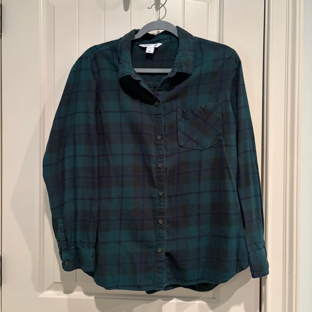 Classic Fit Flannel Button Down